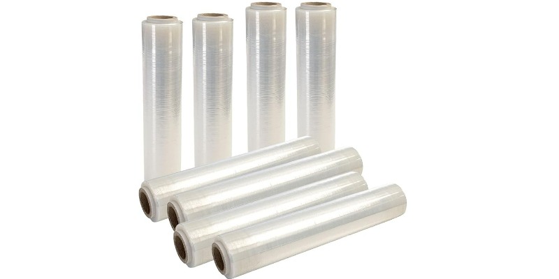 rMIX: Il Portale del Riciclo nell'Economia Circolare - Compre 8 rollos de film de embalaje transparente - film estirable espesor 23 my - altura 50 cm - longitud 250 metros. #anuncios