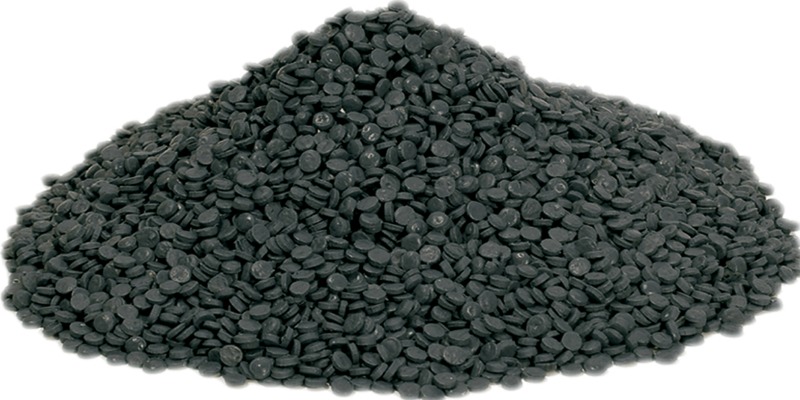 rMIX: Granule Recyclé en PP (polypropylène) Noir pour Injection