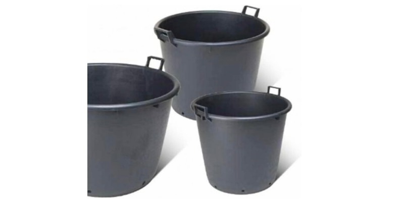 rMIX: Il Portale del Riciclo nell'Economia Circolare - Achetez le pot en plastique recyclé de 30 litres pour l'horticulture. #publicité