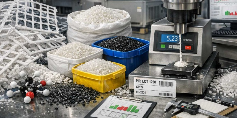 https://www.rmix.it/ - Manuale del Polistirolo Riciclato. Capitolo 3: PS Post-Industriale (PIR). Origine, Qualità e Controllo Tecnico del Polistirolo da Scarto Produttivo