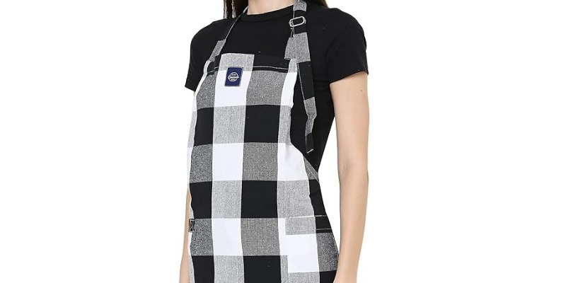 rMIX: Il Portale del Riciclo nell'Economia Circolare - Compra Delantal de Cocina Ajustable con Bolsillos y Toallero - 68x85 cm - Algodón Reciclado. #publicidad