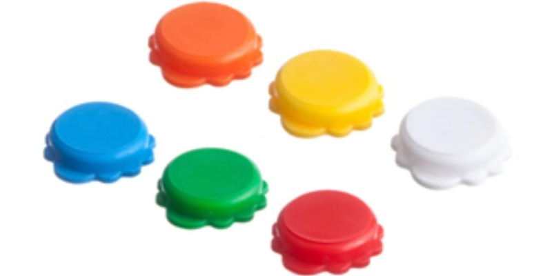 rMIX: Il Portale del Riciclo nell'Economia Circolare - Acquista i Tappi Plastica Colorati Diametro 26 Mm Tappi In Plastica Per Bottiglie 1000 Pezzi. #ads