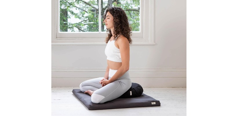 rMIX: Il Portale del Riciclo nell'Economia Circolare - Acquista il Tappetino da Meditazione, Imbottitura in Fibra di Lana Riciclata. #ads