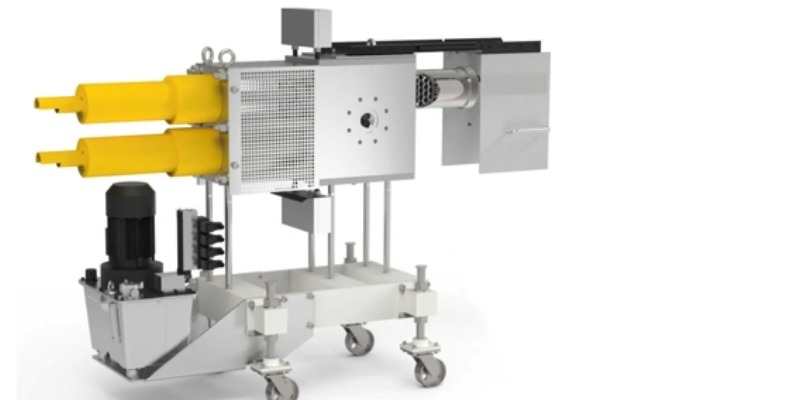 rMIX: Continuous Filter Changer with Pistons for Plastic Materials