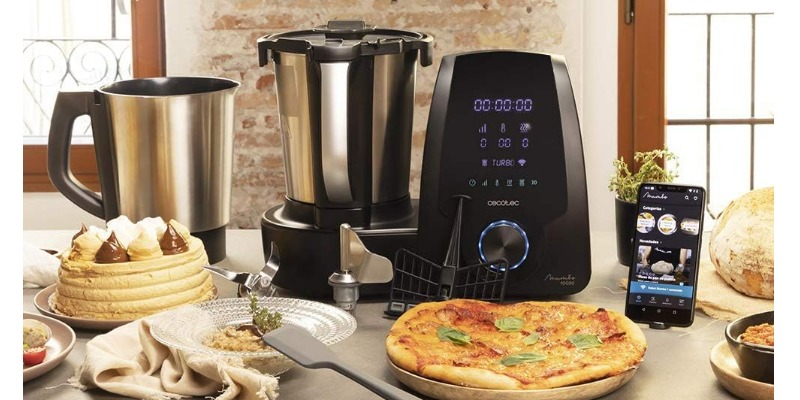 rMIX: Il Portale del Riciclo nell'Economia Circolare - Acquista il Robot di Cucina Mambo 10090. 1700 W, App, Cucchiaio MamboMix, Caraffa Habana in Ceramica, 30 Funzioni, Bilancia, Caraffa in Acciaio Inossidabile da 3,3 Litri, Ricettario. #ads