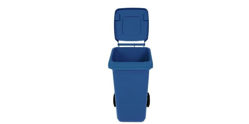 rMIX: Il Portale del Riciclo nell'Economia Circolare - Acquista la Pattumiera Carrellata in plastica per rifiuti con ruote in gomma. #pubblicità
