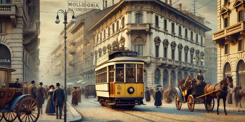The History of Electric Trams in Italy: Precursors of Sustainable Mobility