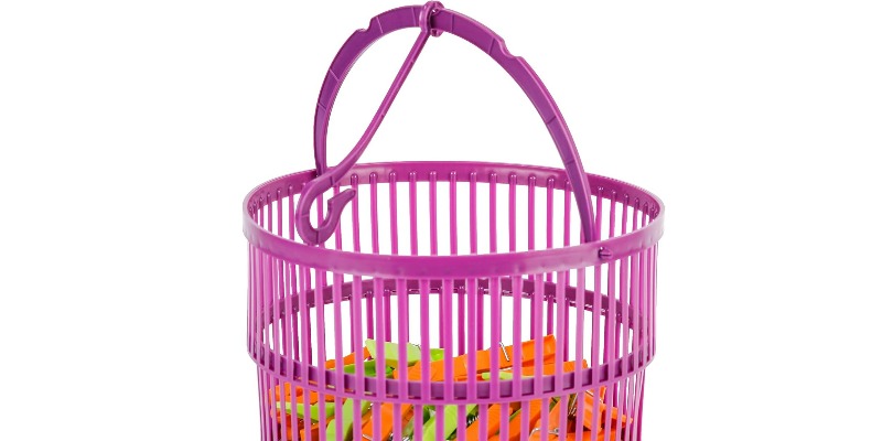 rMIX: Il Portale del Riciclo nell'Economia Circolare - Telescopic plastic basket for clothespins. #advertising