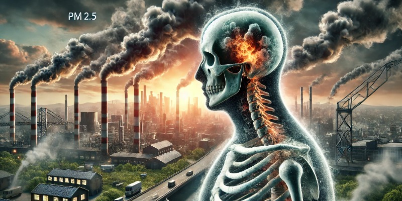 L’Inquinamento Atmosferico Erode le Ossa: Come PM 2,5 e Black Carbon Aumentano il Rischio di Fratture