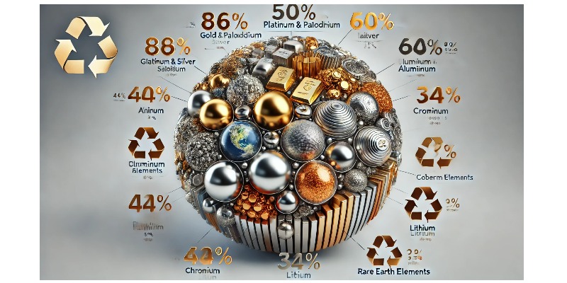 Metal Recycling Rates: Origins, Challenges and Opportunities for a Sustainable Future