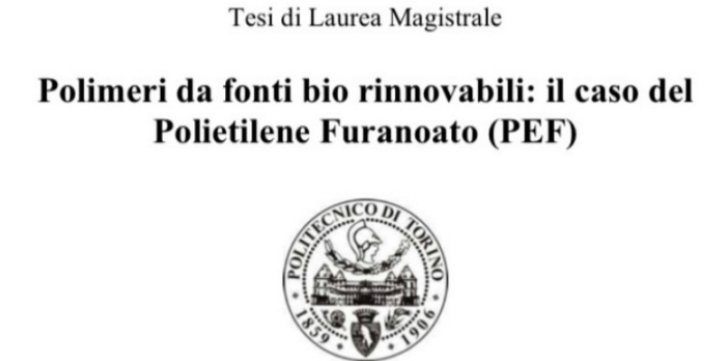 rMIX: Il Portale del Riciclo nell'Economia Circolare - Polymers from renewable bio sources: the case of Polyethylene Furanoate (PEF)