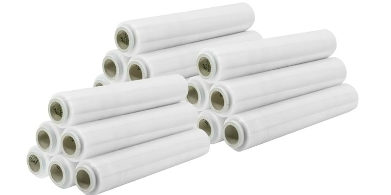 rMIX: Il Portale del Riciclo nell'Economia Circolare - Comprar Film Estirable para Embalaje Transparente, 18 Rollos 340Mx45H cm. #anuncios