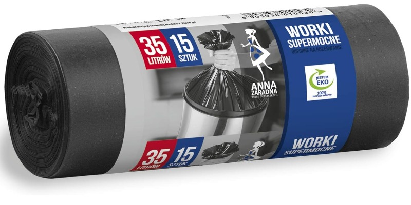 rMIX: Il Portale del Riciclo nell'Economia Circolare - Acquista i Sacchetti per la spazzatura anti-strappo, super resistenti, 35 l, confezione da 15 pezzi, per rifiuti domestici, ufficio, in LDPE. #ads