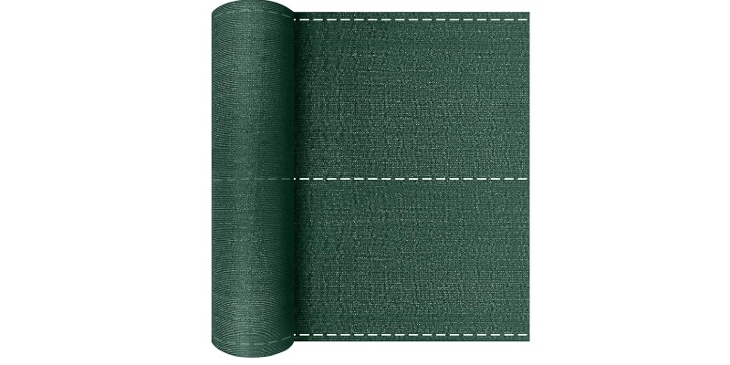 rMIX: Il Portale del Riciclo nell'Economia Circolare - Filet de clôture vert 1,2x10m, tissu HDPE, tissu d'ombrage de Protection solaire pour clôture et garde-corps. #publicité