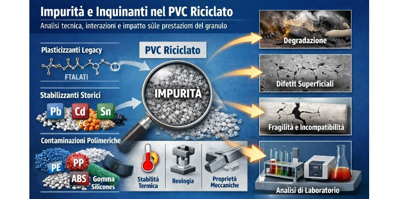 PVC Riciclato – Manuale Tecnico - Capitolo 5: Impurità e inquinanti nel PVC riciclato