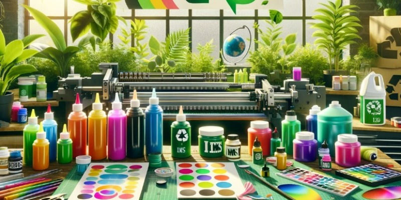 rMIX: Il Portale del Riciclo nell'Economia Circolare - Ecological Screen Printing Inks: Green Revolution in Printing