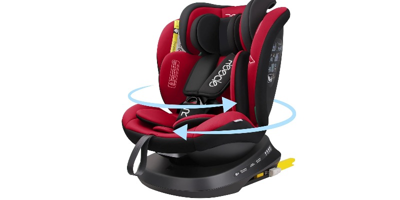 rMIX: Il Portale del Riciclo nell'Economia Circolare - Acquista il Seggiolino Auto con ISOFIX, 40-150cm(Gruppo 0 + 1/2/3, 0-36 kg), ca. 0-12 anni (Rosso). #ads