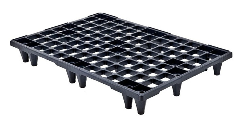 rMIX: Il Portale del Riciclo nell'Economia Circolare - A vendre palette plastique noire, 80 x 120 x 13,5 cm