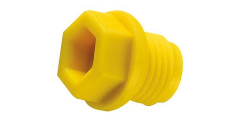 rMIX: Tight Nylon (PA) Threaded Plugs Screwable with Tools