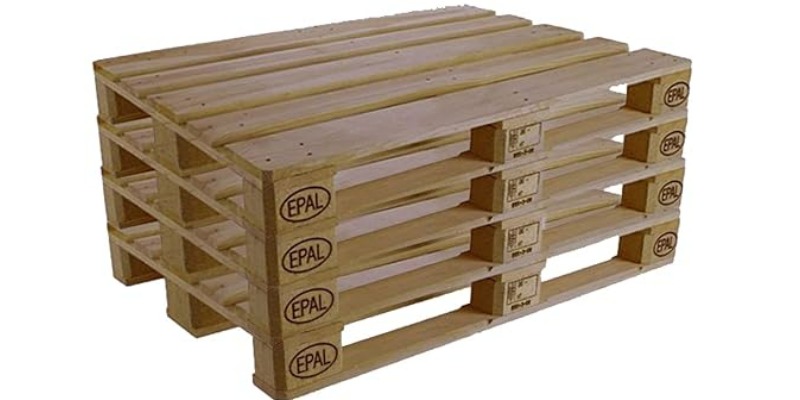 rMIX: Il Portale del Riciclo nell'Economia Circolare - Buy 4 Pieces Pallets Platforms Epal Pallet Pallet Pallet Used Almost New 80x120 H 15 cm. #ads