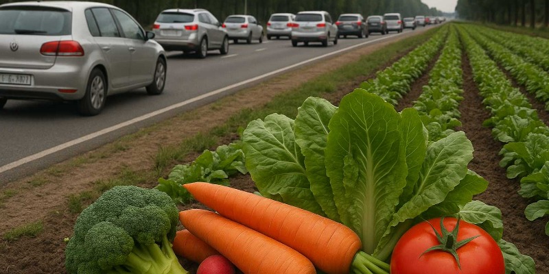 Légumes et pollution routière : que mangeons-nous vraiment ?