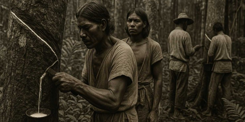 Il Sangue della Gomma: sfruttamento, rivolte e mercati nel cuore dell’Amazzonia