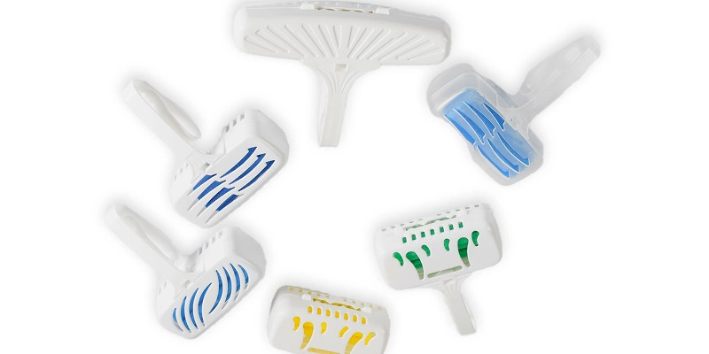 rMIX: Support de Pastilles Désinfectantes pour Toilettes en Plastique