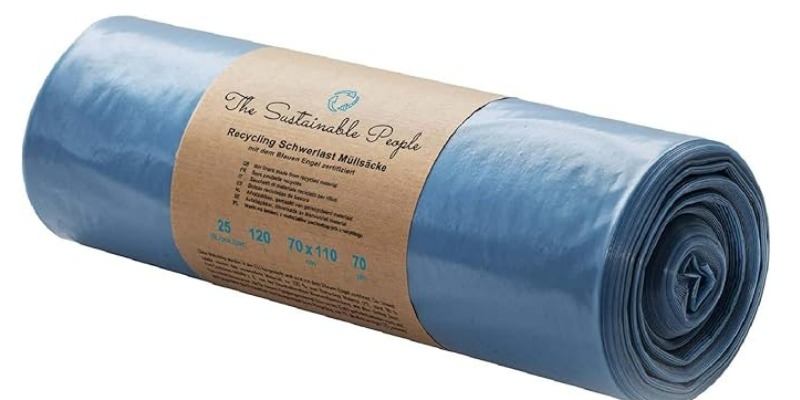 rMIX: Il Portale del Riciclo nell'Economia Circolare - Sacs poubelles lourdes 120 L - 100% matière recyclée (PE). #publicité