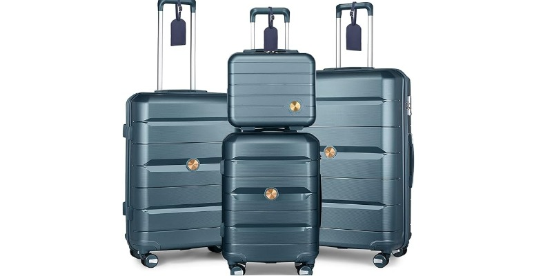 rMIX: Il Portale del Riciclo nell'Economia Circolare - Achetez le lot de 4 valises rigides, SML-XL en polypropylène léger. #annonces