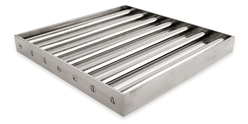 rMIX: Il Portale del Riciclo nell'Economia Circolare - Acquista la griglia di separazione Magnetica In Acciaio Inossidabile Dell'Industria Alimentare - 350Mm x 350Mm x 40Mm - 10.000 Gauss - 7 Aste. #ads