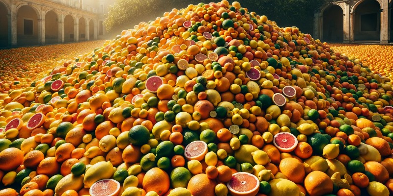 The Second Life of Citrus Fruit Paste in the Industry