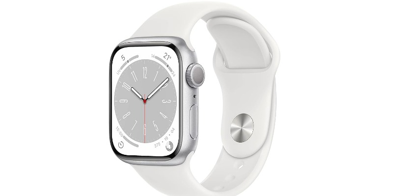 rMIX: Il Portale del Riciclo nell'Economia Circolare - Apple Watch Series 8 (GPS, 41MM) Silver Aluminum Case with White Sport Band (Ricondizionato). #pubblicità