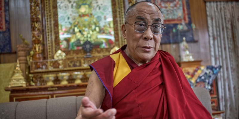 Dalai lama runs for u.s. presidential election with democrats