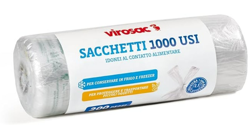 rMIX: Il Portale del Riciclo nell'Economia Circolare - Achetez des sacs en forme de shopper polyvalents 34x60, 200 sacs par rouleau, Transparent. #annonces