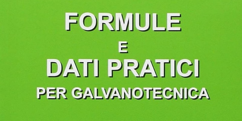 rMIX: Il Portale del Riciclo nell'Economia Circolare - Formules et données pratiques pour la galvanoplastie. #ads