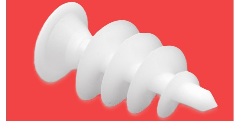 Production of studded membranes for protection