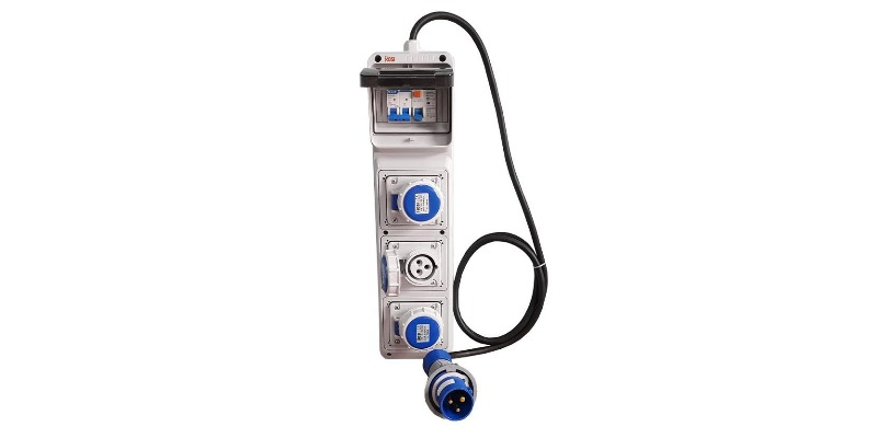 rMIX: Il Portale del Riciclo nell'Economia Circolare - Acquista il QUADRO ELETTRICO INDUSTRIALE 16A DA CANTIERE CON 3 PRESE INDUSTRIALI IP67 2P+T 16A CON MAGNETOTERMICO DIFFERENZIALE 40A ASC IP65 220V MONOFASE CON CERTIFICAZIONE. #ads