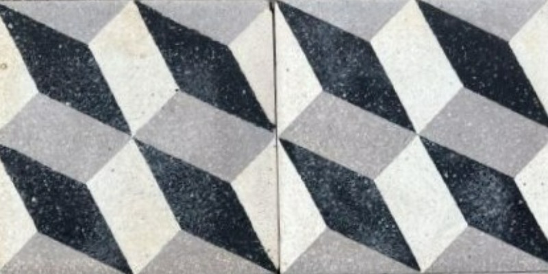 rMIX: Antique Three-dimensional Grit Tiles