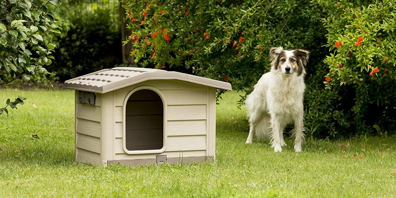 R&R: Cuccia per Cani in Resina Riciclabile con Effetto Legno