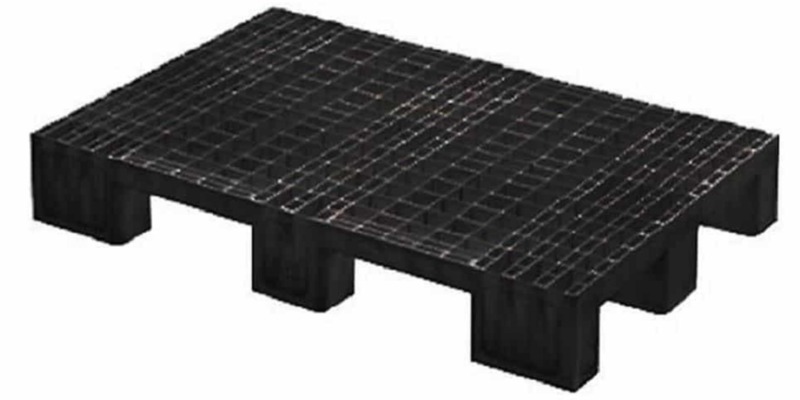 rMIX: Il Portale del Riciclo nell'Economia Circolare - Acquista il Pallet in plastica riciclata (HDPE), Mis. 800 L x 1200 P x 135 H mm, con 9 piedi, piano forato, portata statica 1800 Kg, portata dinamica 600 Kg. #ads