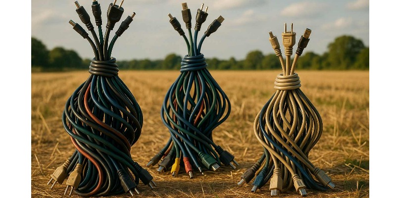 Covoni Elettrici: l’opera d'Arte che trasforma i rifiuti RAEE in un nuovo paesaggio poetico