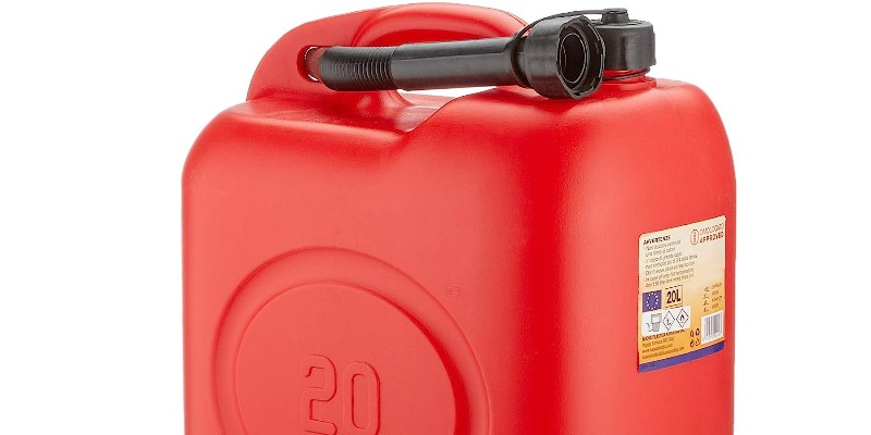 rMIX: Il Portale del Riciclo nell'Economia Circolare - Tanica in plastica rossa da 20 lt. #pubblicità