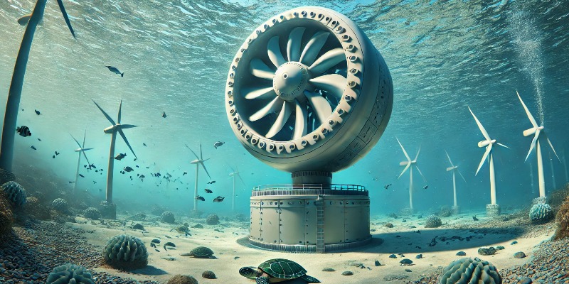 Energía subacuática: Turbinas del futuro. Historia, innovación y sostenibilidad