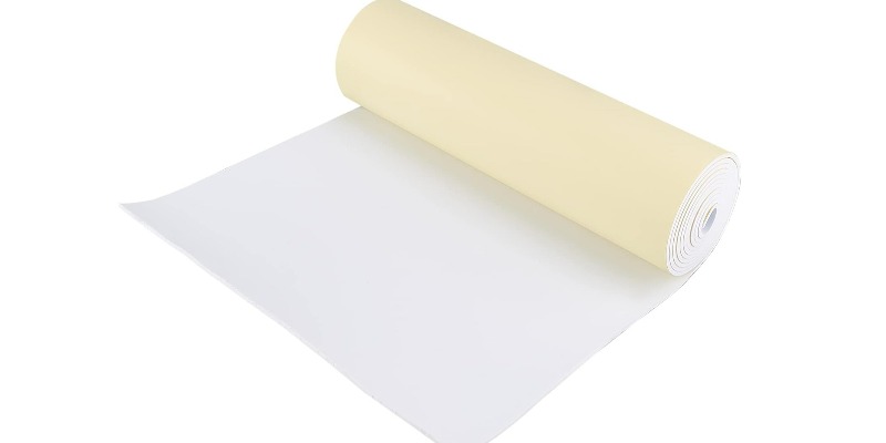 rMIX: Il Portale del Riciclo nell'Economia Circolare - Rouleau de mousse EVA autocollante blanche 2mx30cm. #publicité