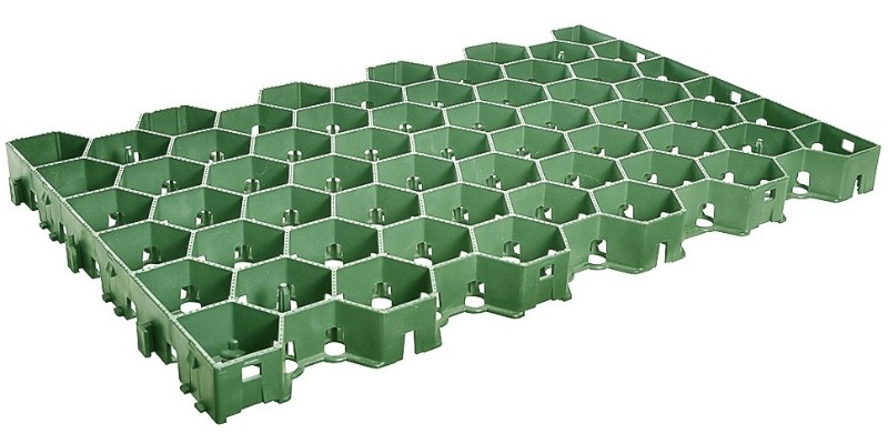 rMIX: Drive-over Grass Grating in Recycled Polyethylene