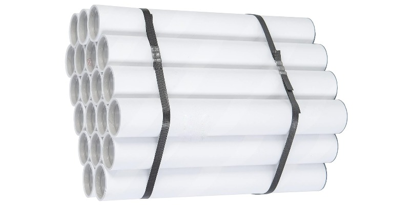 rMIX: Il Portale del Riciclo nell'Economia Circolare - Acquista 15 pezzi TUBI CARTONE con TAPPO PLASTICA SPEDIZIONI POSTALI ALTEZZA 470mm x 50mm DIAMETRO. #ads