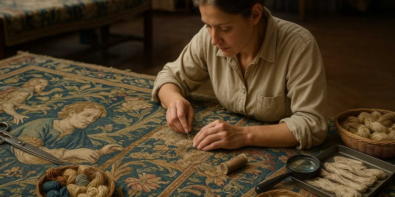 Restauro degli arazzi antichi: tecniche moderne e casi celebri di recupero tessile