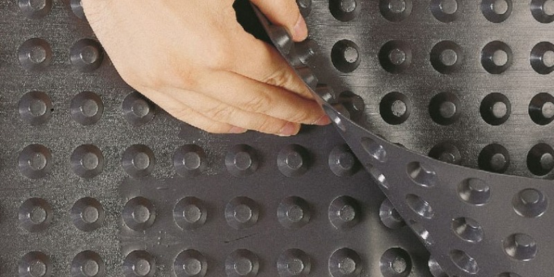 rMIX: Recycled HDPE Studded Membrane for Foundations and Floors