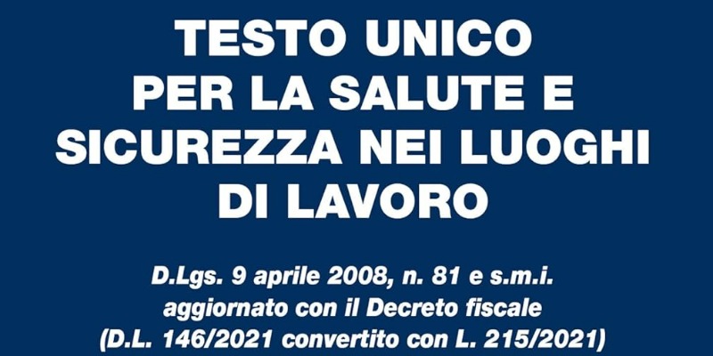 rMIX: Il Portale del Riciclo nell'Economia Circolare - Loi consolidée pour la santé et la sécurité au travail