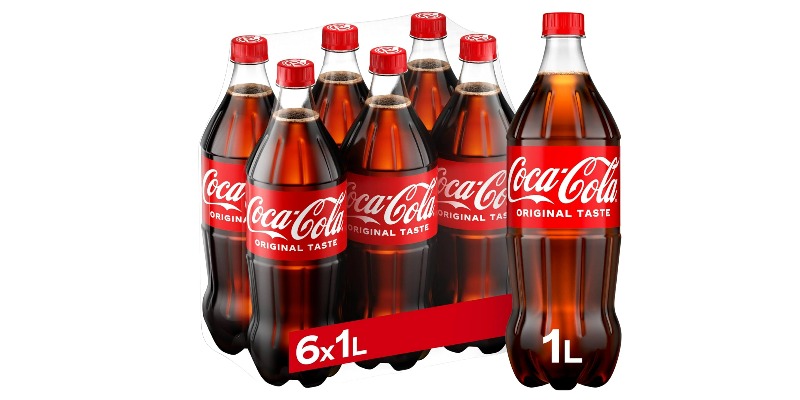 rMIX: Il Portale del Riciclo nell'Economia Circolare - Achetez Coca-Cola – 6 bouteilles de 1 L, toute la saveur originale de Coca-Cola dans une bouteille PET 100% recyclable. #les publicités